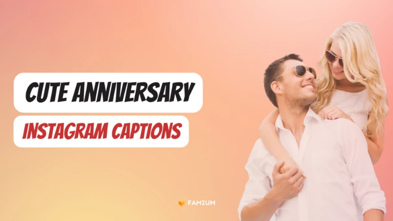 Cute Anniversary Captions for Instagram